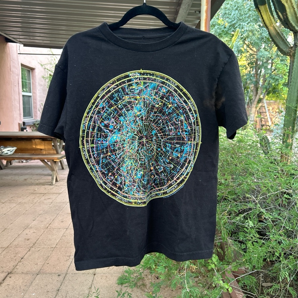 McDonald Observatory glow in the dark constellation tee